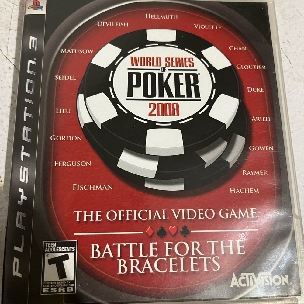 🩷Free🩷PS3 world poker